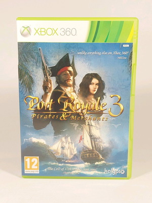 Xbox 360 game Port Royale 3 Pirates & Merchants like new, complete