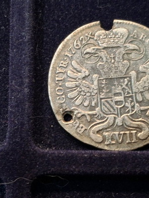 Νόμισμα του 1762 μεταχειρισμένο