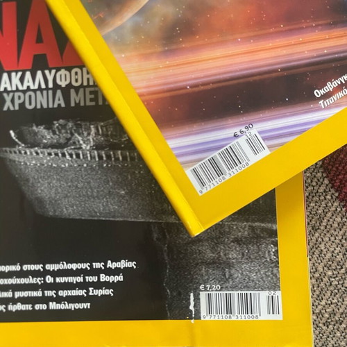 National Geographic magazines like new