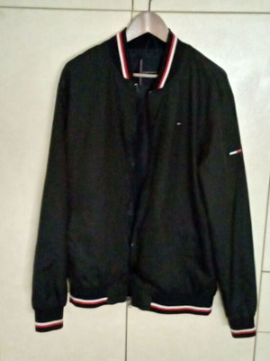Tommy Hilfiger spring jacket navy blue, like new, size XL