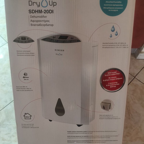 Singer SDHM-20L Dry Up Eco dehumidifier like new with compressor