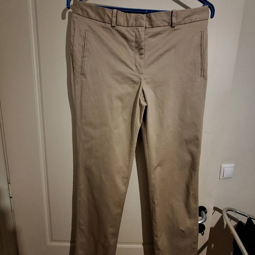 Zara suit jacket with trousers like new, dark beige-nude
