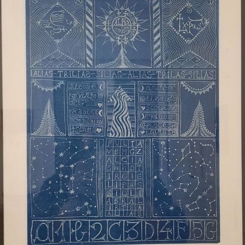 Painting used, 1 of 5 copies, 47x58 with frame