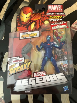 Stealth Iron Man Extremis Armor Variant Figure Marvel Legends καινούργιο