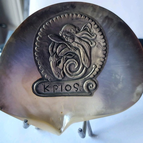 Silver zodiac shell like new (1000 silver)