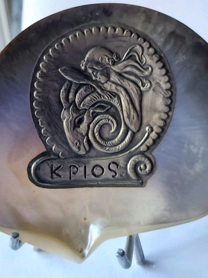 Silver zodiac shell like new (1000 silver)