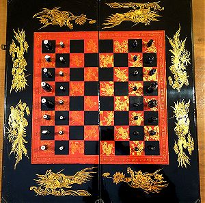 Αντίκα σκάκι ασιατικής τέχνης