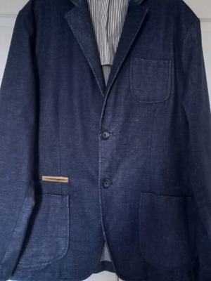 Philipp Plein blue jacket like new, size L