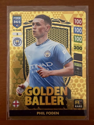 FIFA 365 Adrenalyn XL 2025 Golden Baller No3 Foden in excellent condition