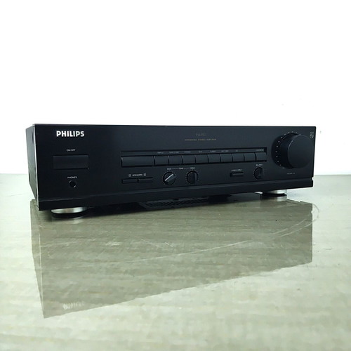Philips FA650 integrated stereo amplifier 2x40W RMS used, phono, made in Japan