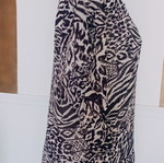 Accessorize καφτάνι φόρεμα με ζέβρα animal print, διακοσμημένο, σαν καινούργιο