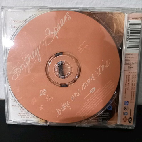 Cd single Britney Spears baby one more time new, pop