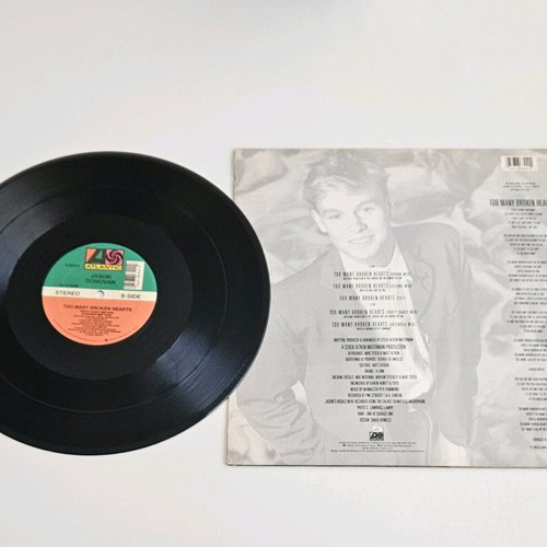 Jason Donovan Too Many Broken Hearts 12" Maxi Single Like New