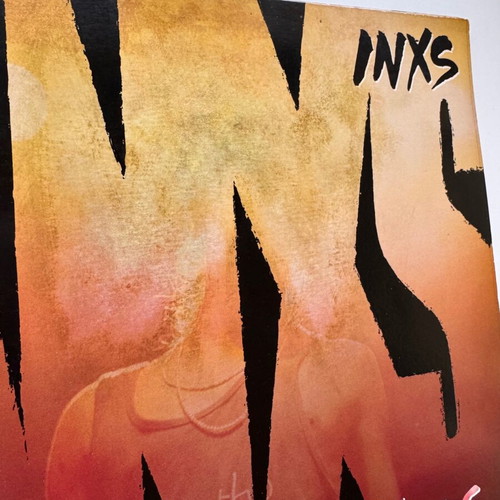 INXS Listen Like Thieves LP used, 1st US gatefold