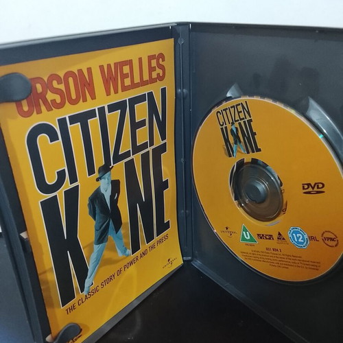 Citizen Kane DVD used with English subtitles