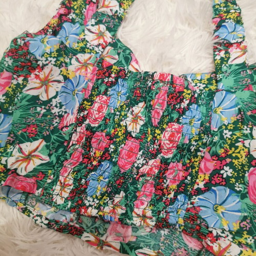 Pink Woman crop top size S like new, multicolor