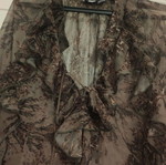 Toi&Moi shirt like new, small size fits medium, transparent