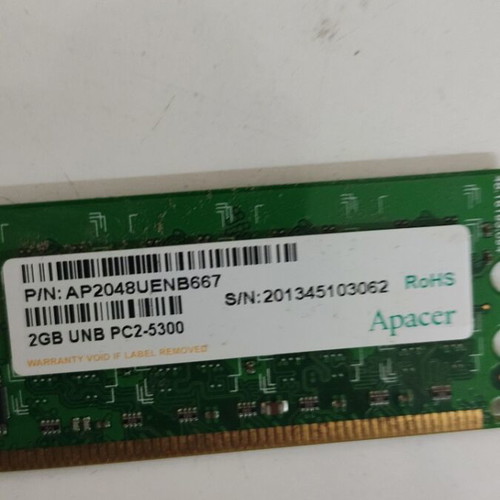 Apacer DDR2 2x2GB PC2-5300 like new