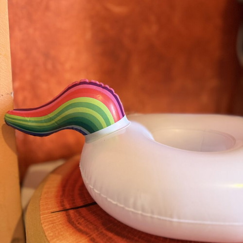 Inflatable Unicorn Cup Holder like new for Pool and Beach