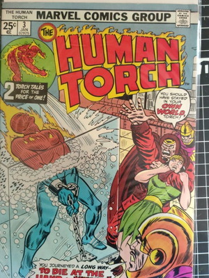 Human Torch 1975 comic issue 3