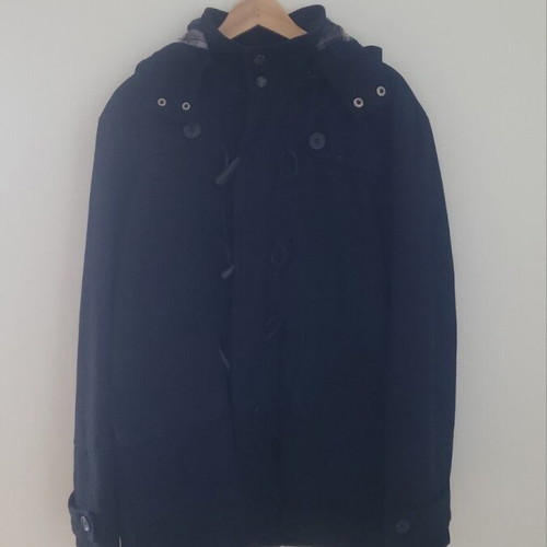 Men's Montgomery used, very warm, black, size XL