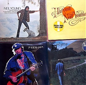 ΠΑΚΕΤΟ NEIL YOUNG (4 βινυλια/δισκοι Classic Rock/Country Rock)