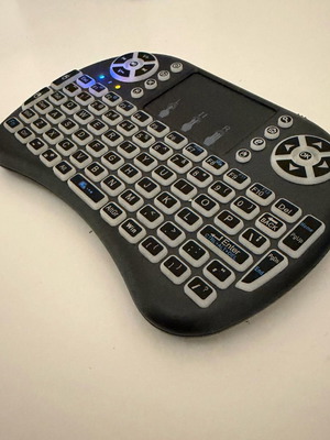 Mini Wireless Keyboard with Touchpad like new