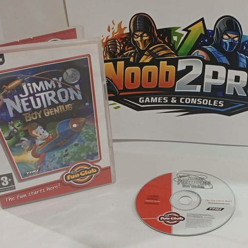 Jimmy Neutron Boy Genius PC CD-ROM used adventure game