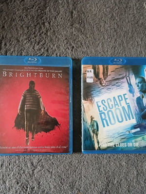 Ταινίες Blu-Ray μεταχειρισμένες, 2 τεμάχια με ελληνικούς υπότιτλους, θρίλερ τρόμου