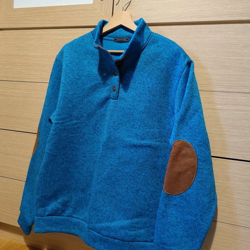 Fleece Lined Sweatshirt new, blue, size L
