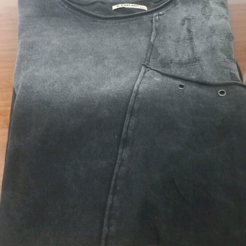 Men's T-shirt XXL like new, black and gray
