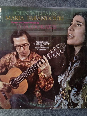 Θεοδωράκης-Williams-Farandouri δίσκος βινυλίου LP μεταχειρισμένος