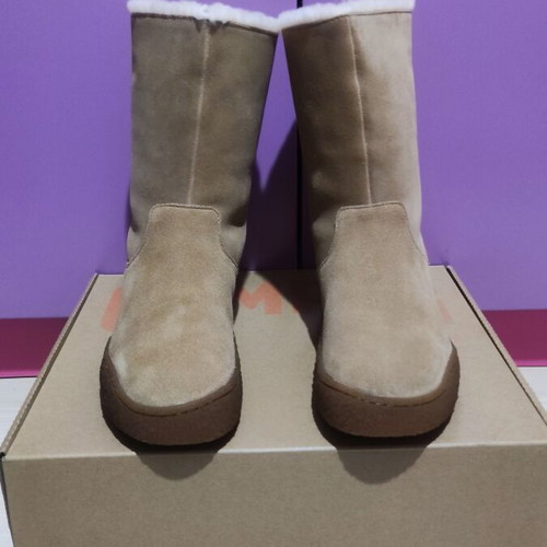 Camper Peu Terreno boots new, size 39, beige and brown nubuck