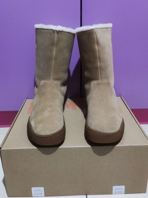 Camper Peu Terreno boots new, size 39, beige and brown nubuck