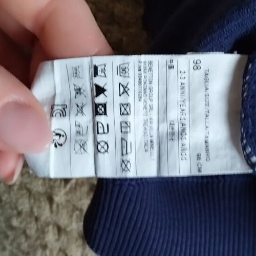 Benetton spring jacket and dress for girls, used, age 3
