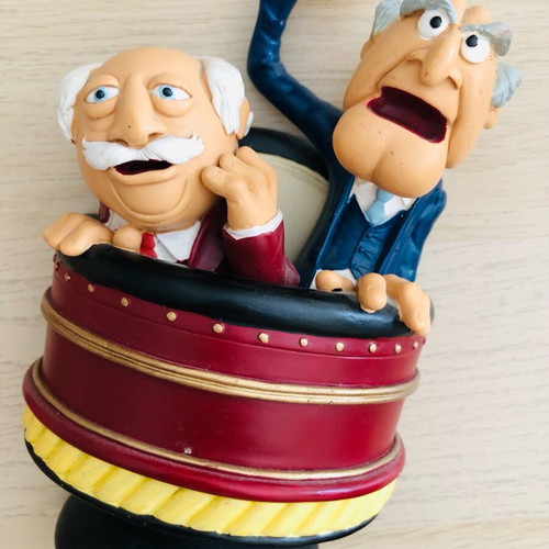 Statler and Waldorf collectible figurine like new, vintage resin