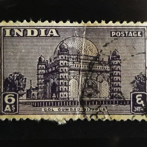 Σφραγίδα India 1949 6as Archeological Series Gol Gumbad Bijapur σαν καινούργιο
