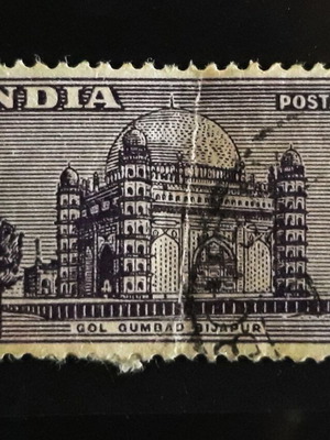 Σφραγίδα India 1949 6as Archeological Series Gol Gumbad Bijapur σαν καινούργιο