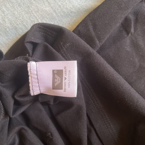 Emporio Armani EA7 T-shirt black size S new