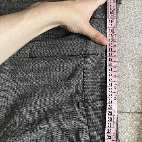 Tailored striped gray Zara pants size S used