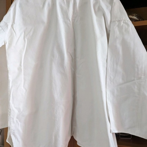 Taekwon Do uniform used, size XL, white belt