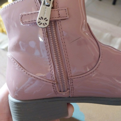 Mayoral boots used, patent leather, size 30, pink