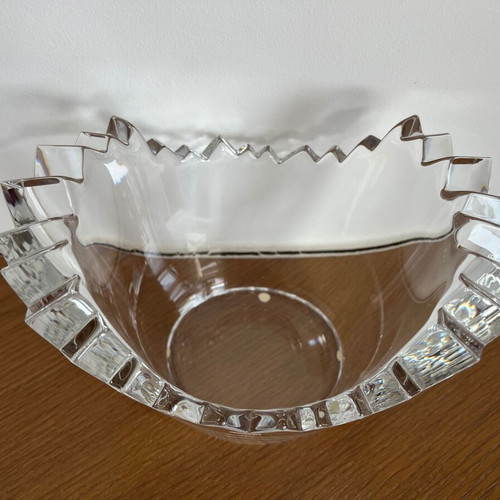 Orrefors crystal bowl model ZAZA new, Design Helen Krantz