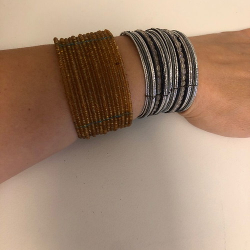 Boho bracelets like new, set of 2 pieces