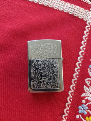Zippo Slim Αναπτήρας 1991 βενετσιάνικο στιλ σαν καινούργιο
