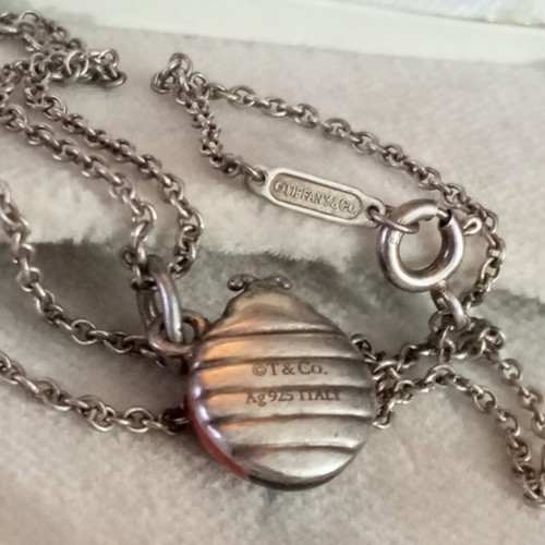 Tiffany & Co 925 Italy Silver Necklace like new, 40cm chain