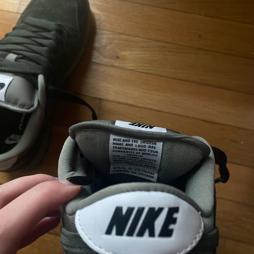 Nike SB Dunk Low Pro B Sequoia/Light Army New Athletic Shoes