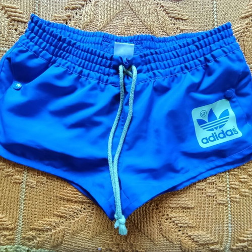 Adidas sports shorts used, size 36, blue