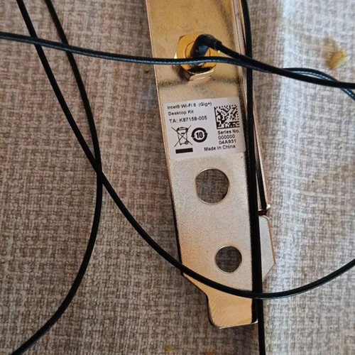 Κάρτα Wi-Fi Intel AX200NGW (Wi-Fi 6) με κεραίες και bracket καινούργια