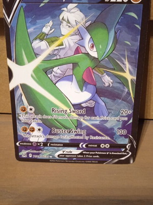 Gallade V Pokemon Card like new